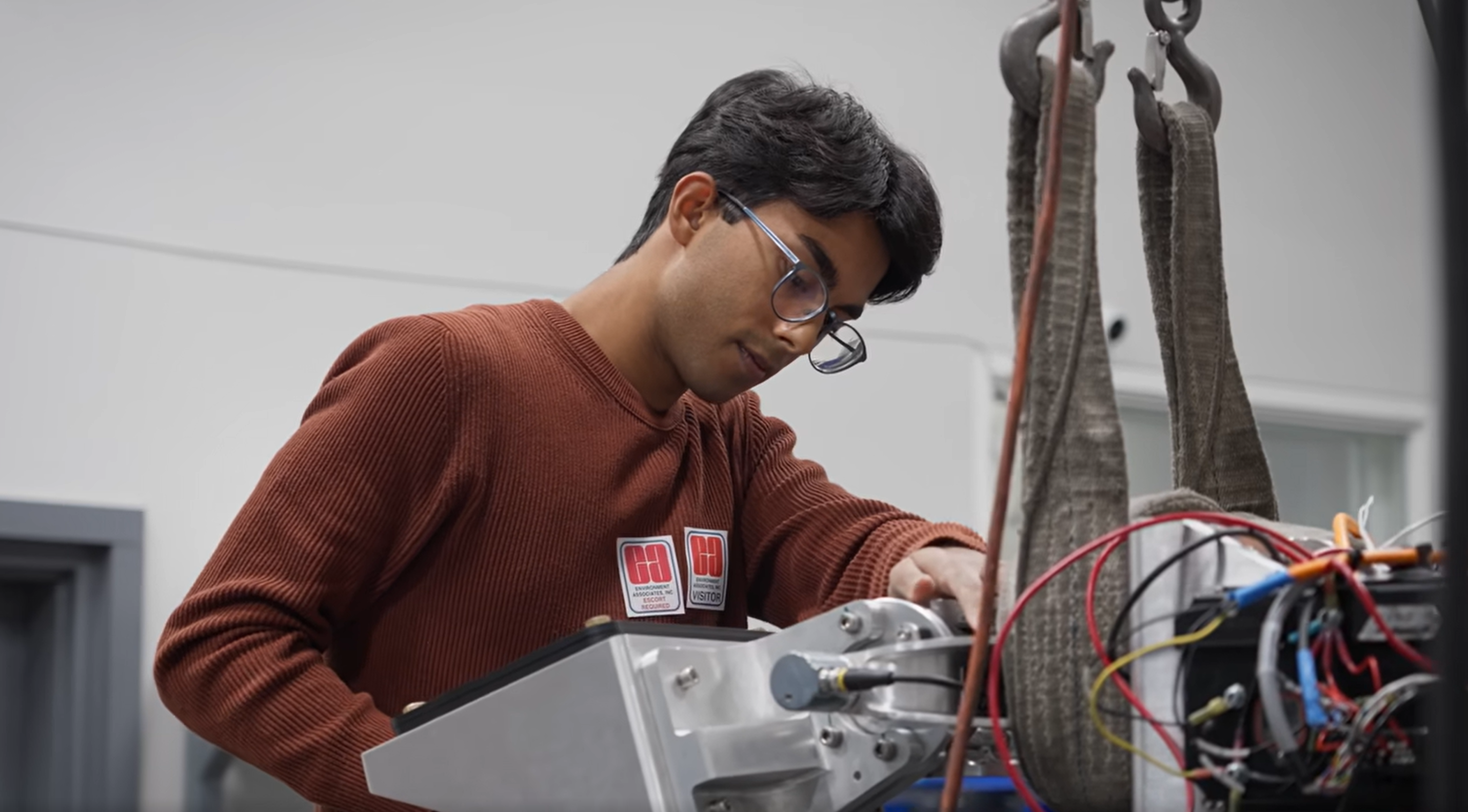 Heart Aerospace actuator test stand
