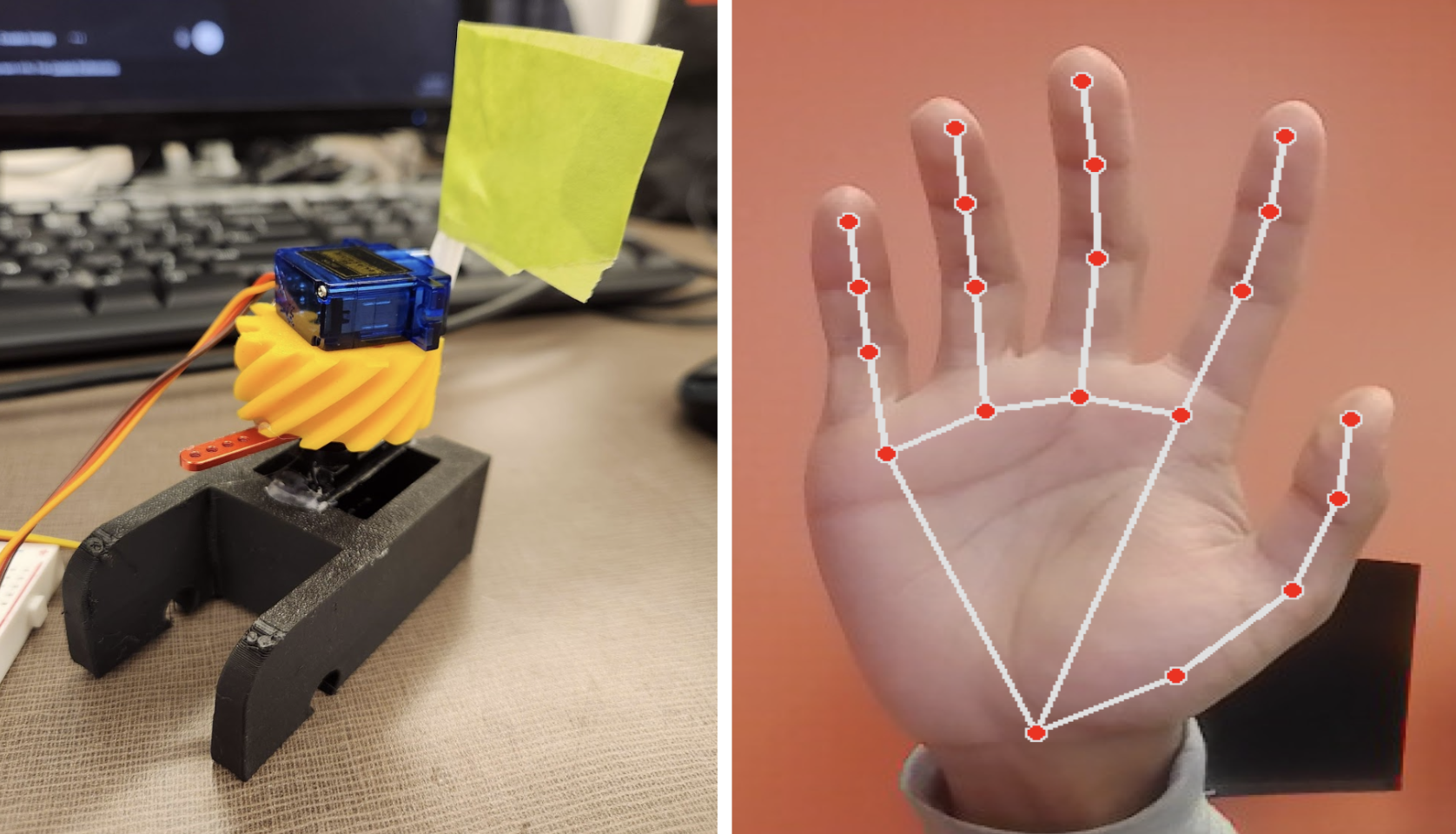 Robotic Palm tracker